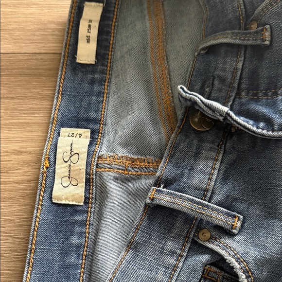 Jessica Simpson Blue Straight Leg Jeans - Picture 3 of 9
